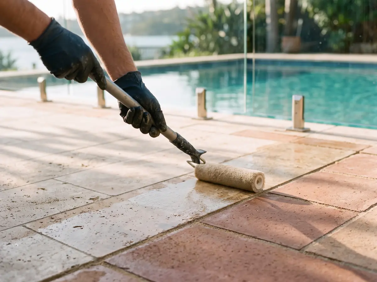 Travertine Sealing in Sydney by The Prestige Standard