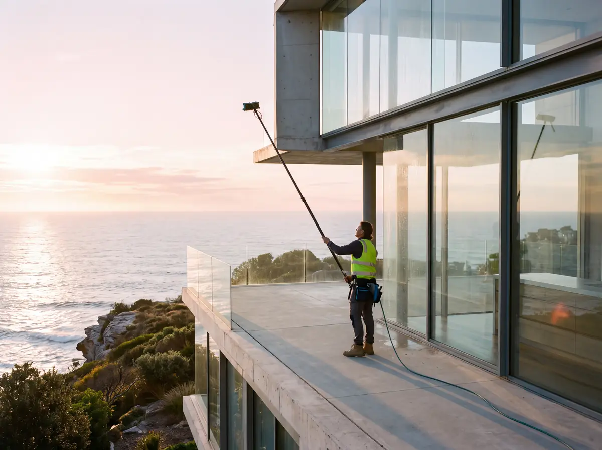 Pure Water Window Cleaning Explained: Why No Streaks