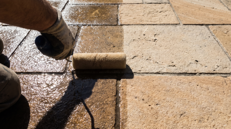 Driveway sealing on a Sydney home — The Prestige Standard