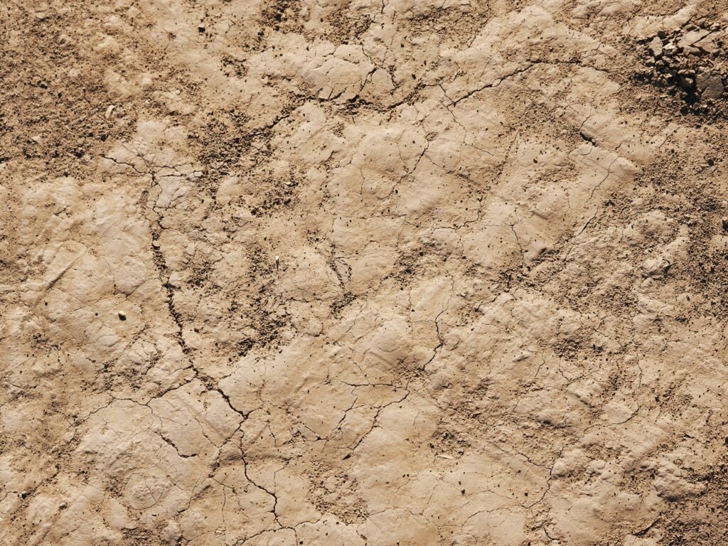 Weathered sandstone surface showing its natural protective face